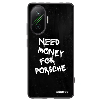Picasee Xiaomi Poco F7 5G Hülle - Schwarzes Silikon - Black Dollar