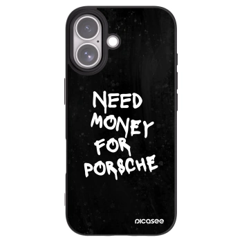 Picasee Apple iPhone 17 Hülle - Schwarzes Silikon - Black Dollar
