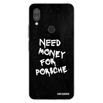 Picasee Xiaomi Redmi 7 Hülle - Transparentes Silikon - Black Dollar