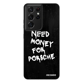 Picasee Fashion Case für Samsung Galaxy S21 Ultra 5G G998B - Black Dollar