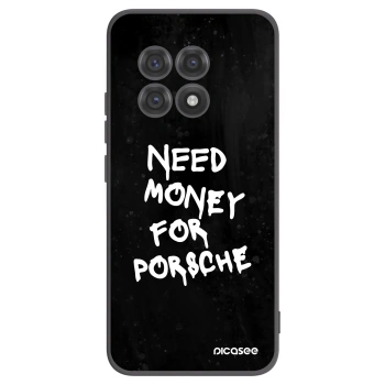 Picasee OnePlus 13R 5G Hülle - Schwarzes Silikon - Black Dollar