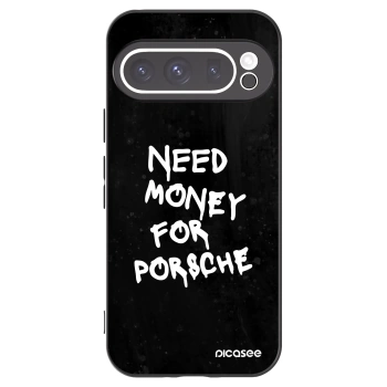 Picasee Google Pixel 9 Pro XL Hülle - Schwarzes Silikon - Black Dollar