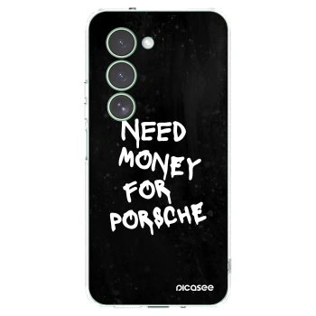 Picasee Xiaomi Redmi 15 5G Hülle - Transparentes Silikon - Black Dollar