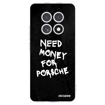 Picasee Xiaomi Redmi Note 15 Hülle - Transparentes Silikon - Black Dollar