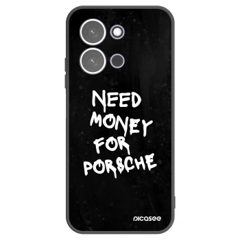 Picasee Xiaomi Redmi 15C 5G Hülle - Schwarzes Silikon - Black Dollar