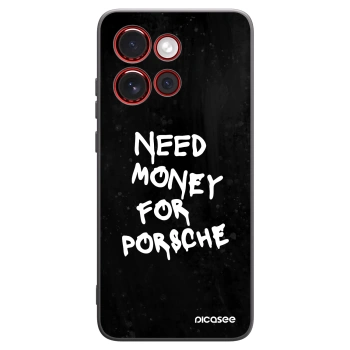 Picasee Motorola Edge 60 Neo 5G Hülle - Schwarzes Silikon - Black Dollar