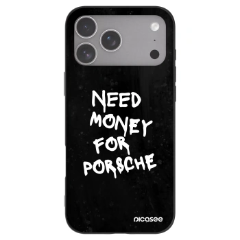 Picasee Apple iPhone 18 Pro Max Hülle - Schwarzes Silikon - Black Dollar