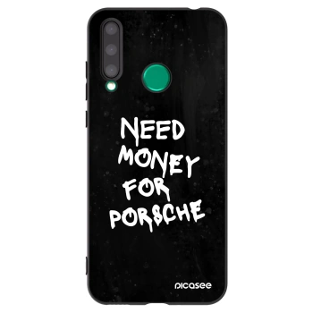 Picasee Honor 20 Lite Hülle - Schwarzes Silikon - Black Dollar