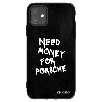Picasee Apple iPhone 11 Hülle - Schwarzes Silikon - Black Dollar