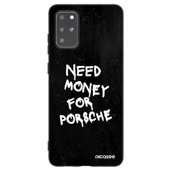Picasee Samsung Galaxy S20+ G985F Hülle - Schwarzes Silikon - Black Dollar
