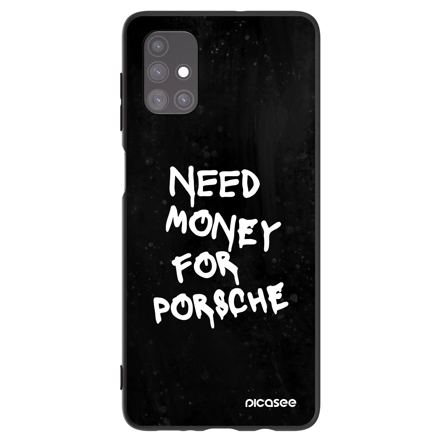 Picasee Samsung Galaxy M51 M515F Hülle - Schwarzes Silikon - Black Dollar