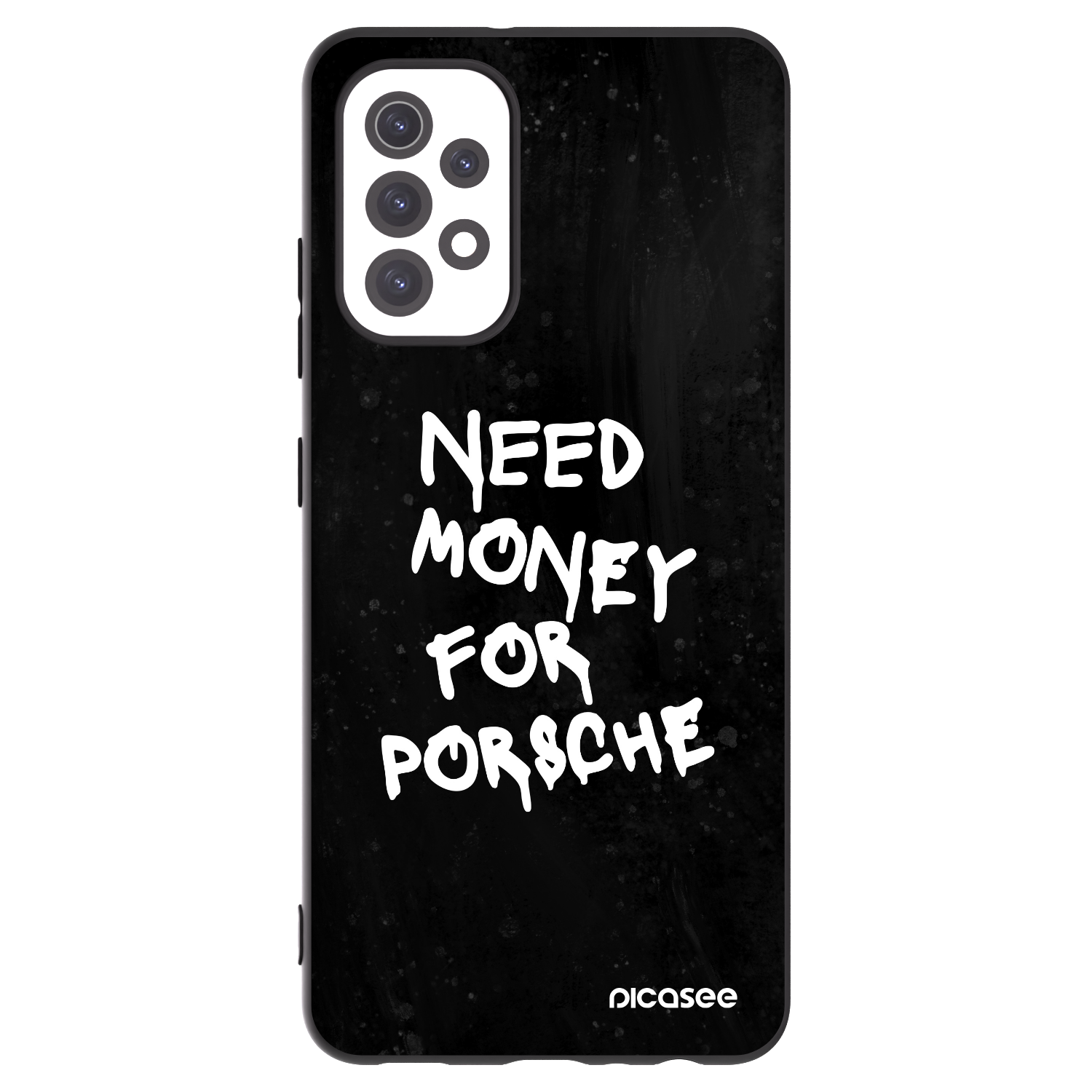 Picasee Samsung Galaxy A32 5G A326B Hülle - Schwarzes Silikon - Black Dollar