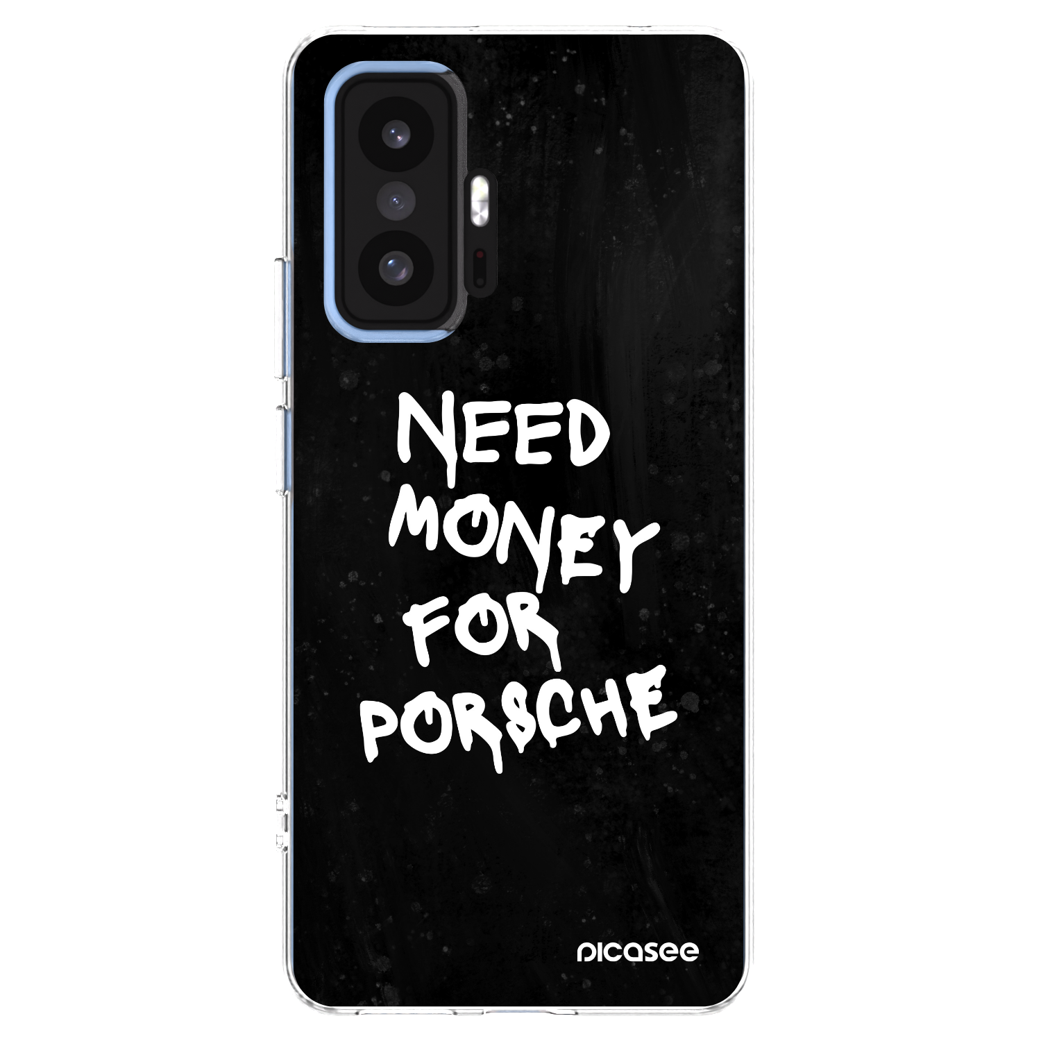 Picasee Xiaomi 11T Pro Hülle - Transparentes Silikon - Black Dollar