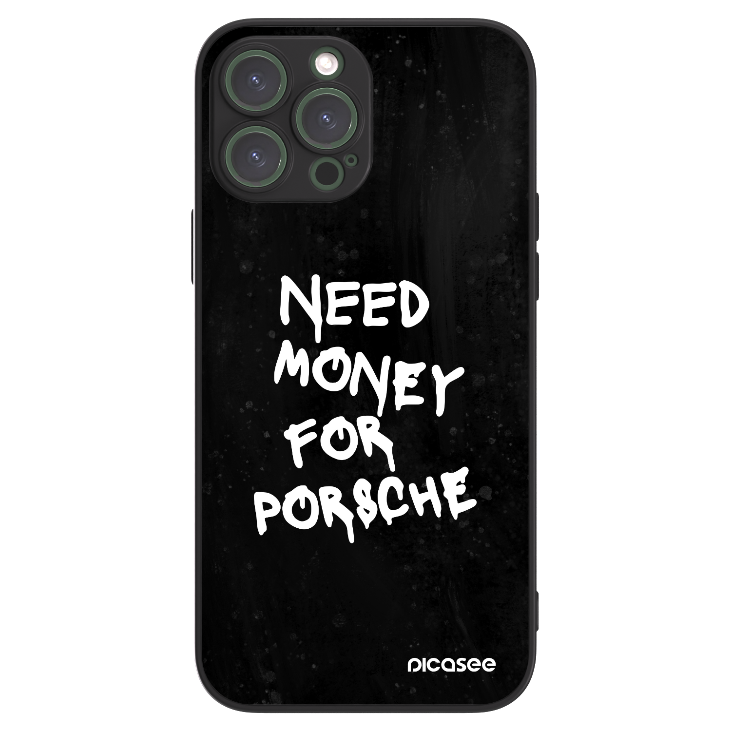 Picasee ULTIMATE CASE MagSafe für Apple iPhone 13 Pro Max - Black Dollar