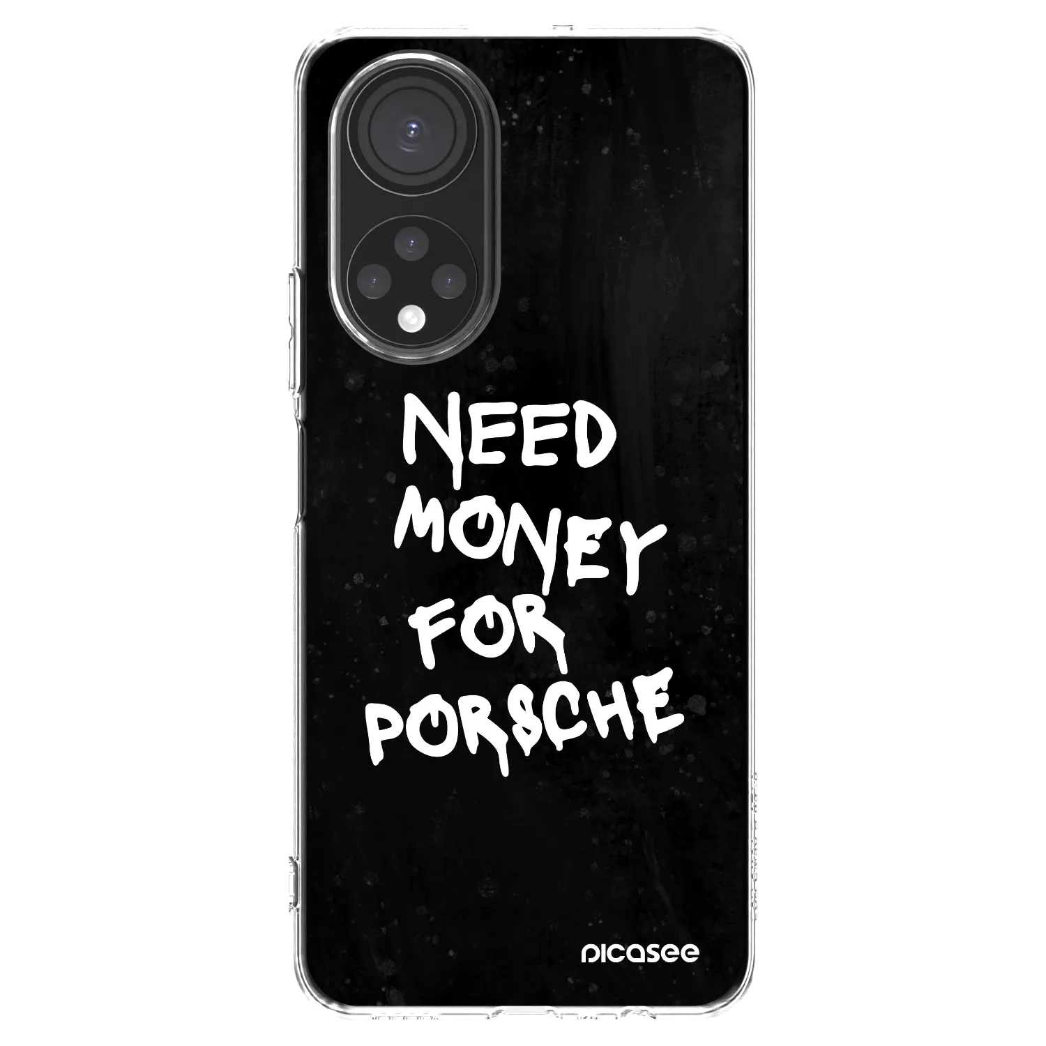 Picasee Honor X7 Hülle - Transparentes Silikon - Black Dollar