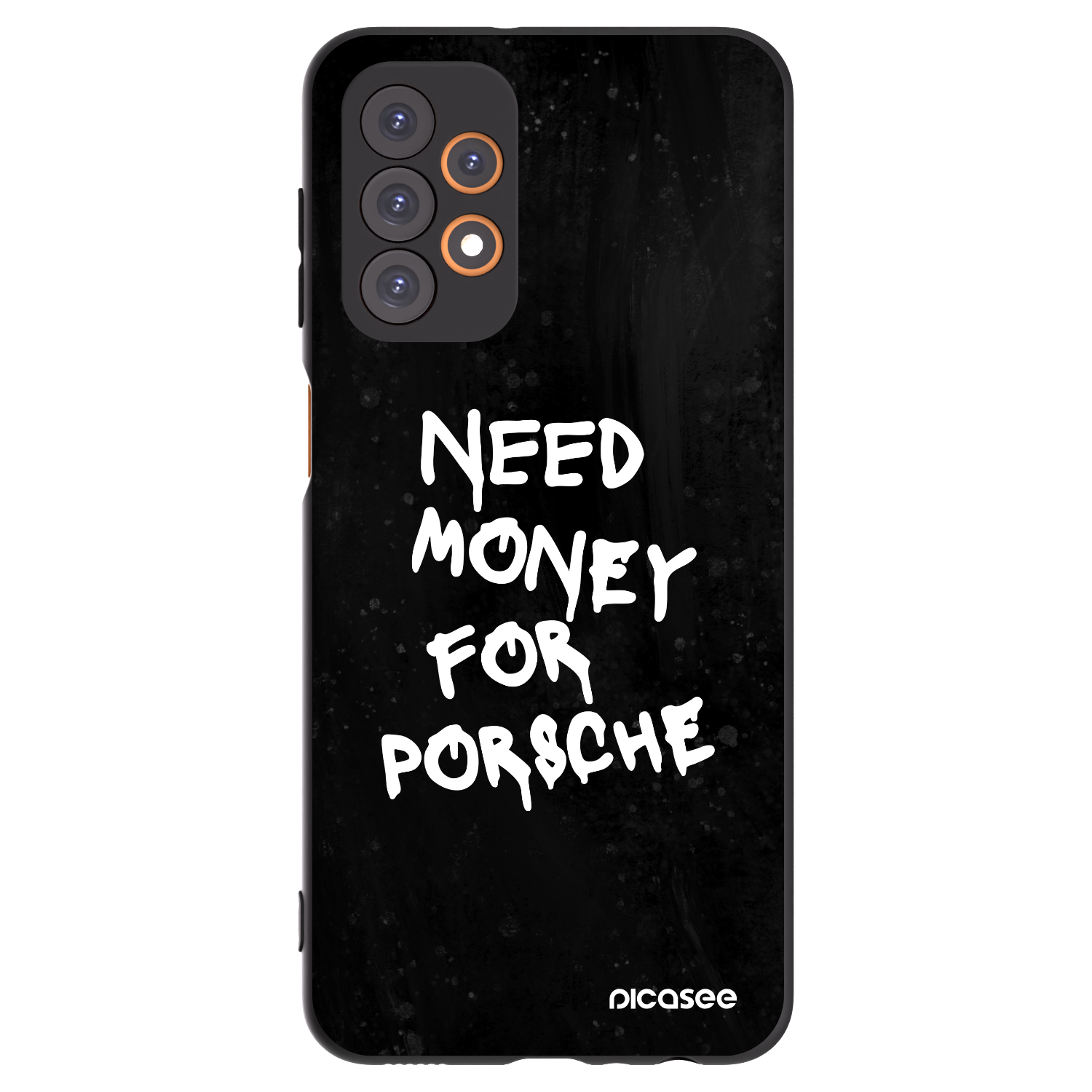 Picasee Samsung Galaxy A23 A236B 5G Hülle - Schwarzes Silikon - Black Dollar