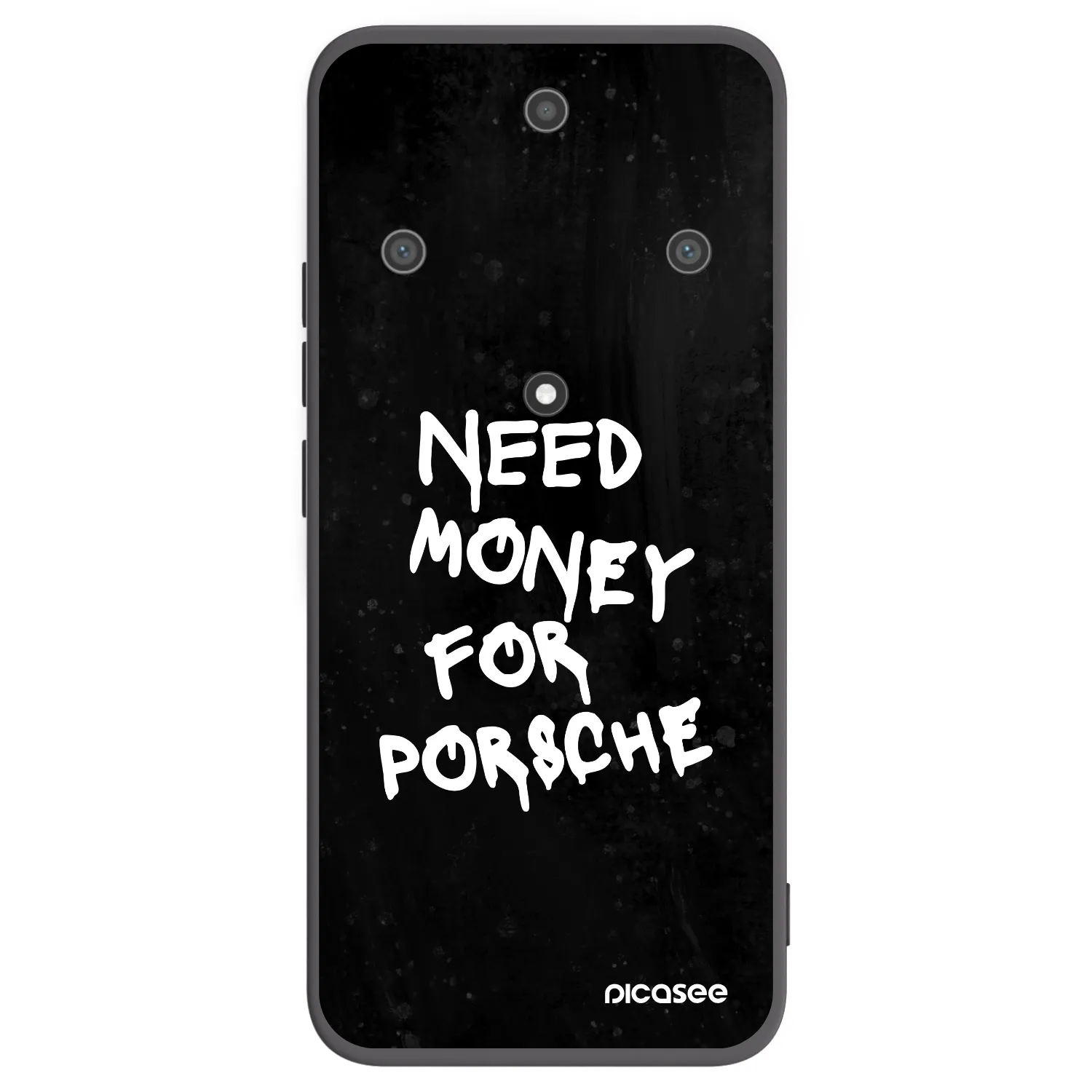 Picasee Honor Magic5 Lite 5G Hülle - Schwarzes Silikon - Black Dollar