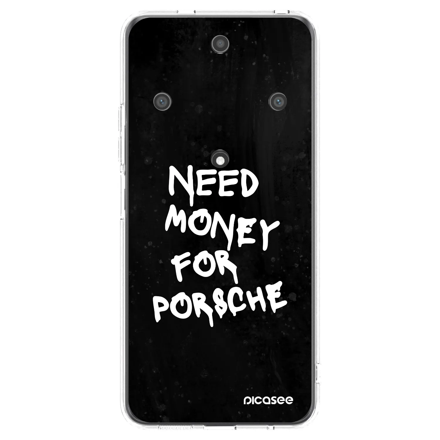 Picasee Honor Magic5 Lite 5G Hülle - Transparentes Silikon - Black Dollar