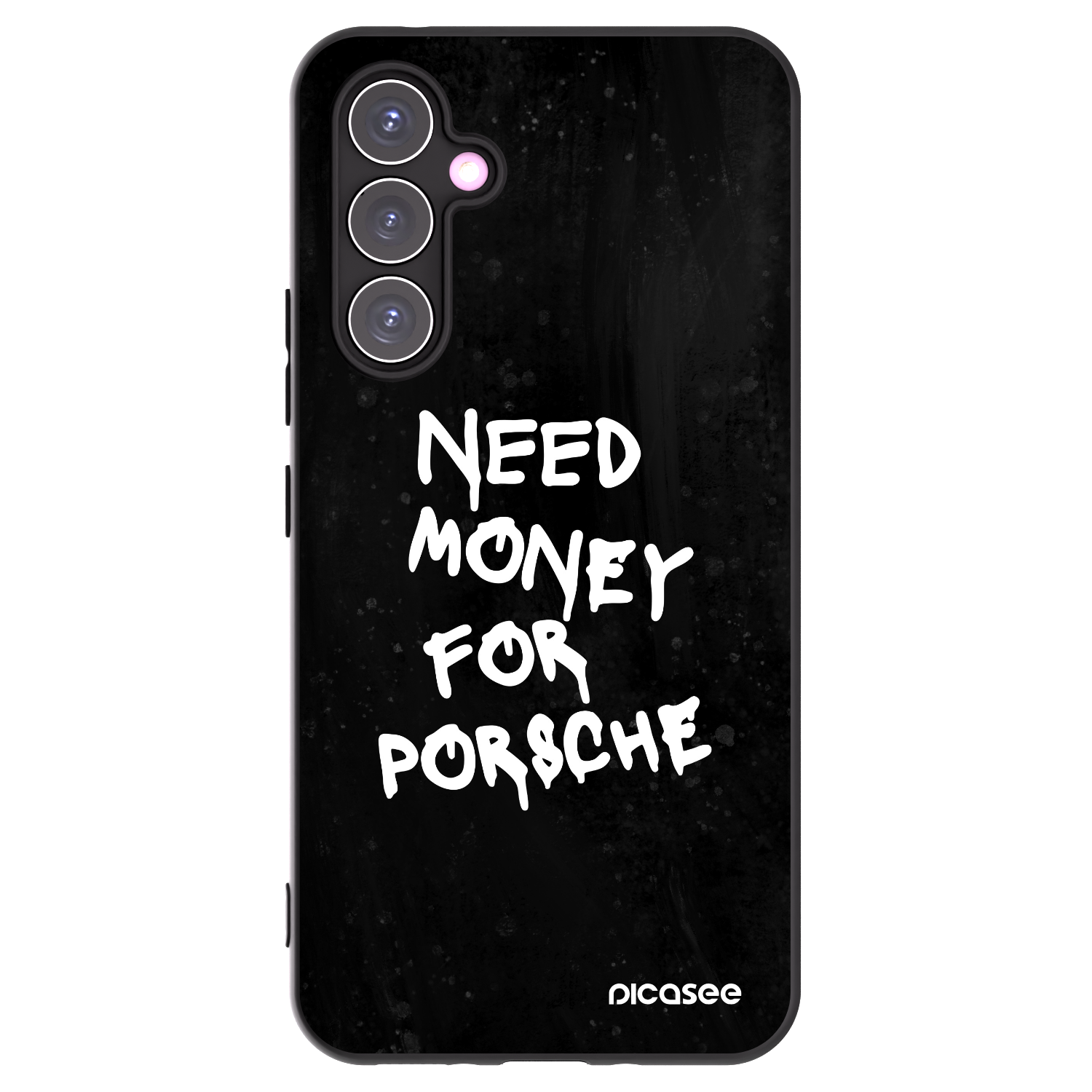 Picasee Samsung Galaxy A54 5G A546B Hülle - Schwarzes Silikon - Black Dollar