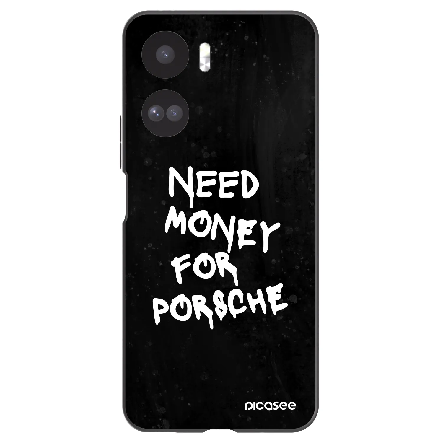 Picasee Honor 90 Lite 5G Hülle - Schwarzes Silikon - Black Dollar