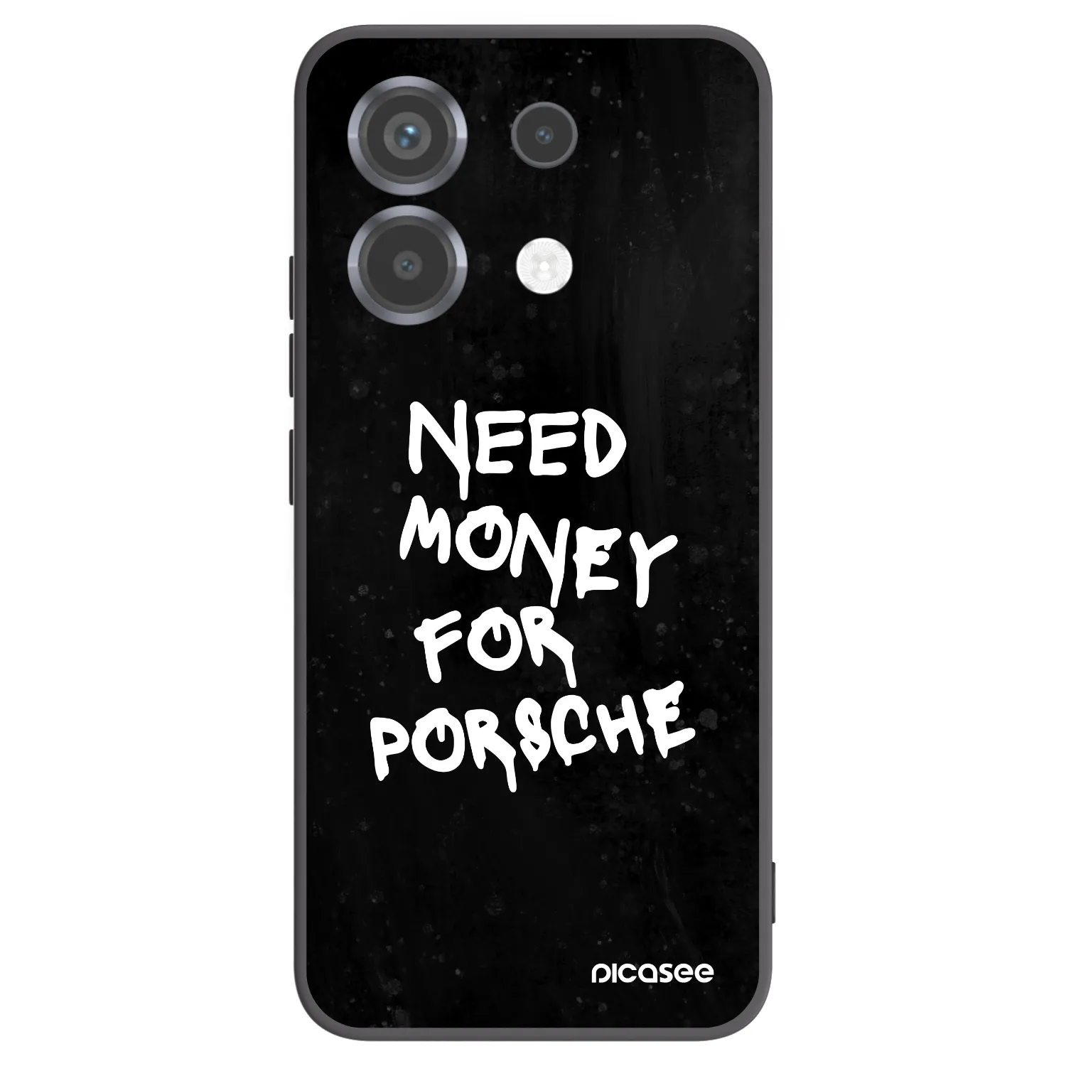 Picasee Xiaomi Poco X6 Hülle - Schwarzes Silikon - Black Dollar
