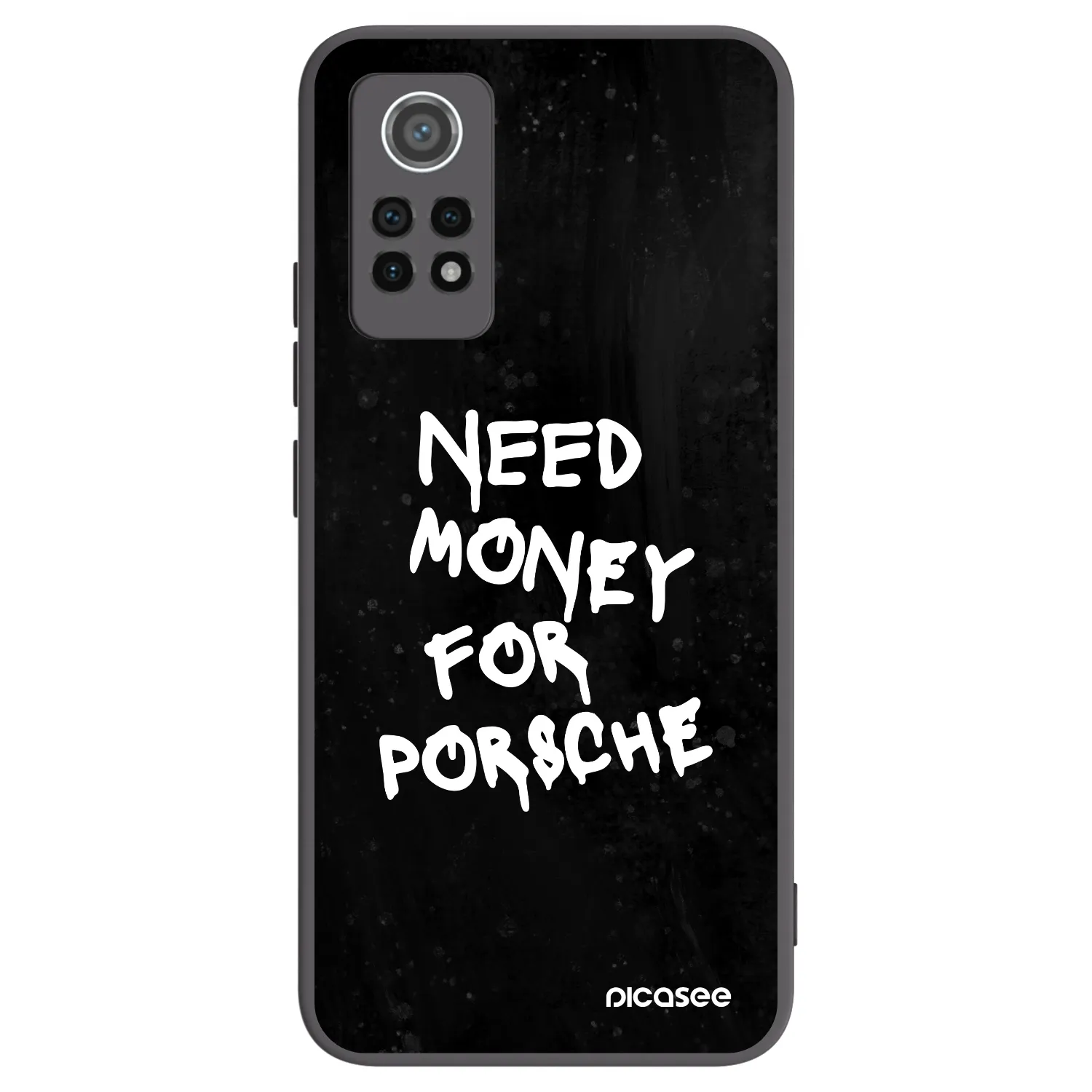 Picasee Xiaomi Redmi Note 12 Pro 4G Hülle - Schwarzes Silikon - Black Dollar