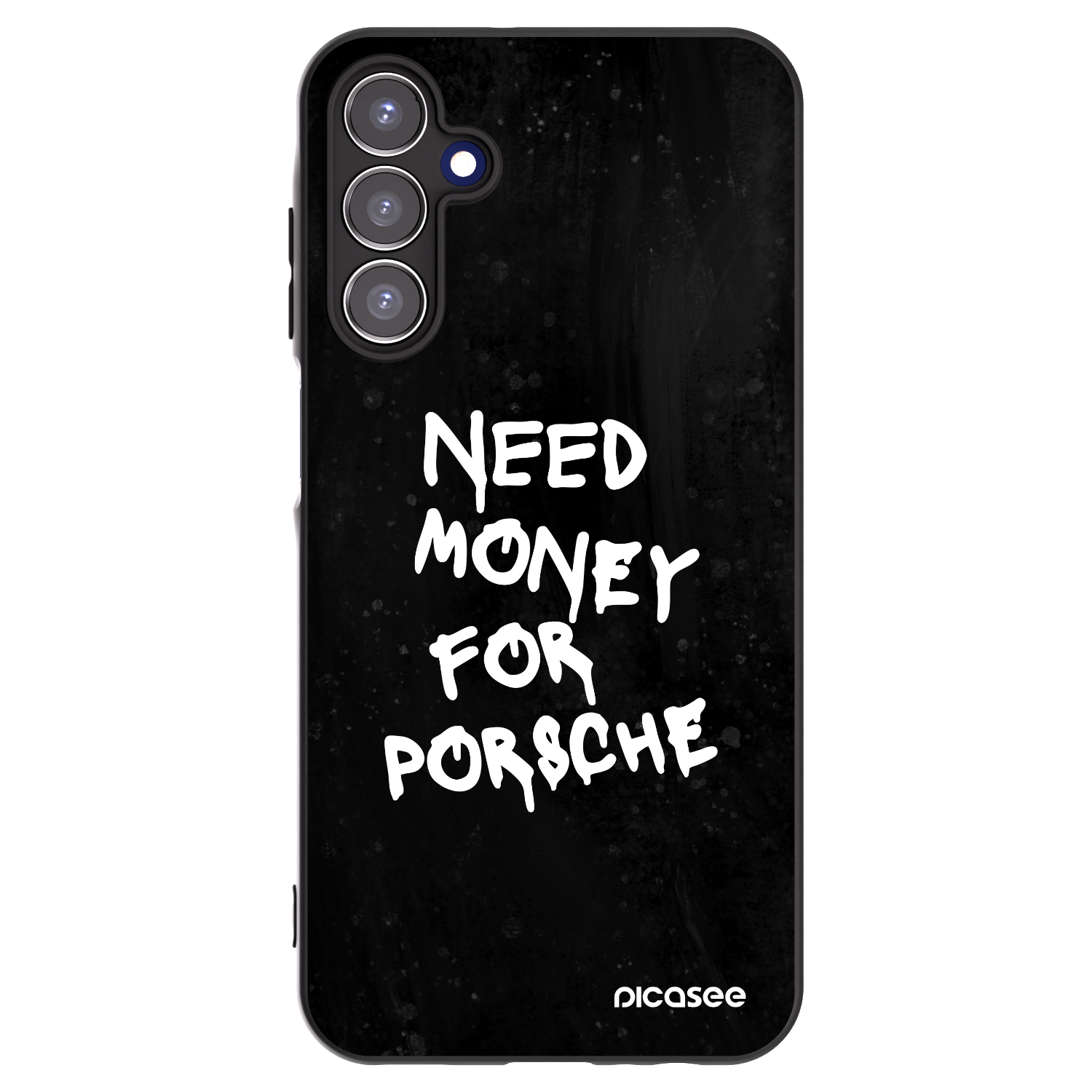Picasee Samsung Galaxy A15 A155F 4G Hülle - Schwarzes Silikon - Black Dollar