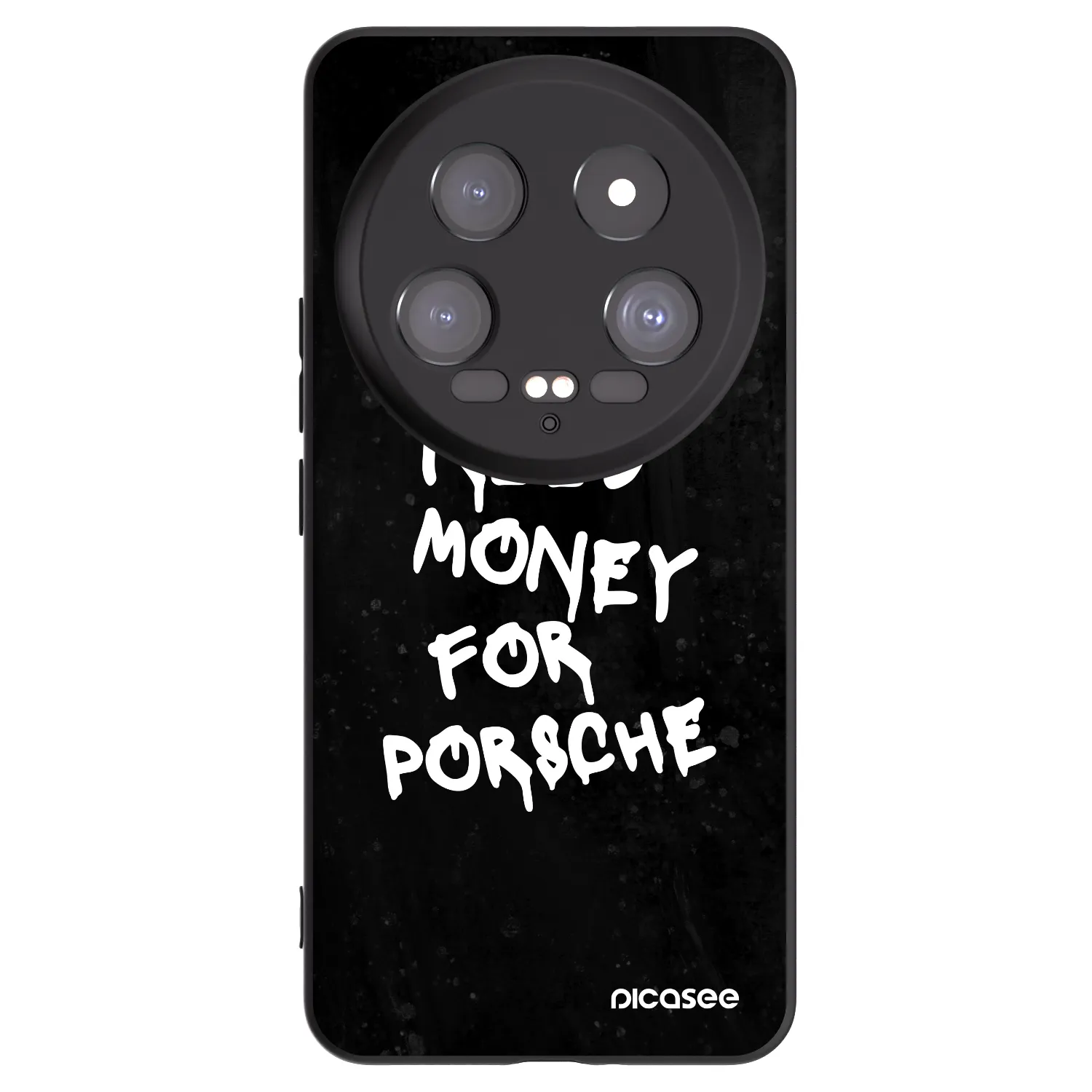 Picasee Xiaomi 14 Ultra Hülle - Schwarzes Silikon - Black Dollar