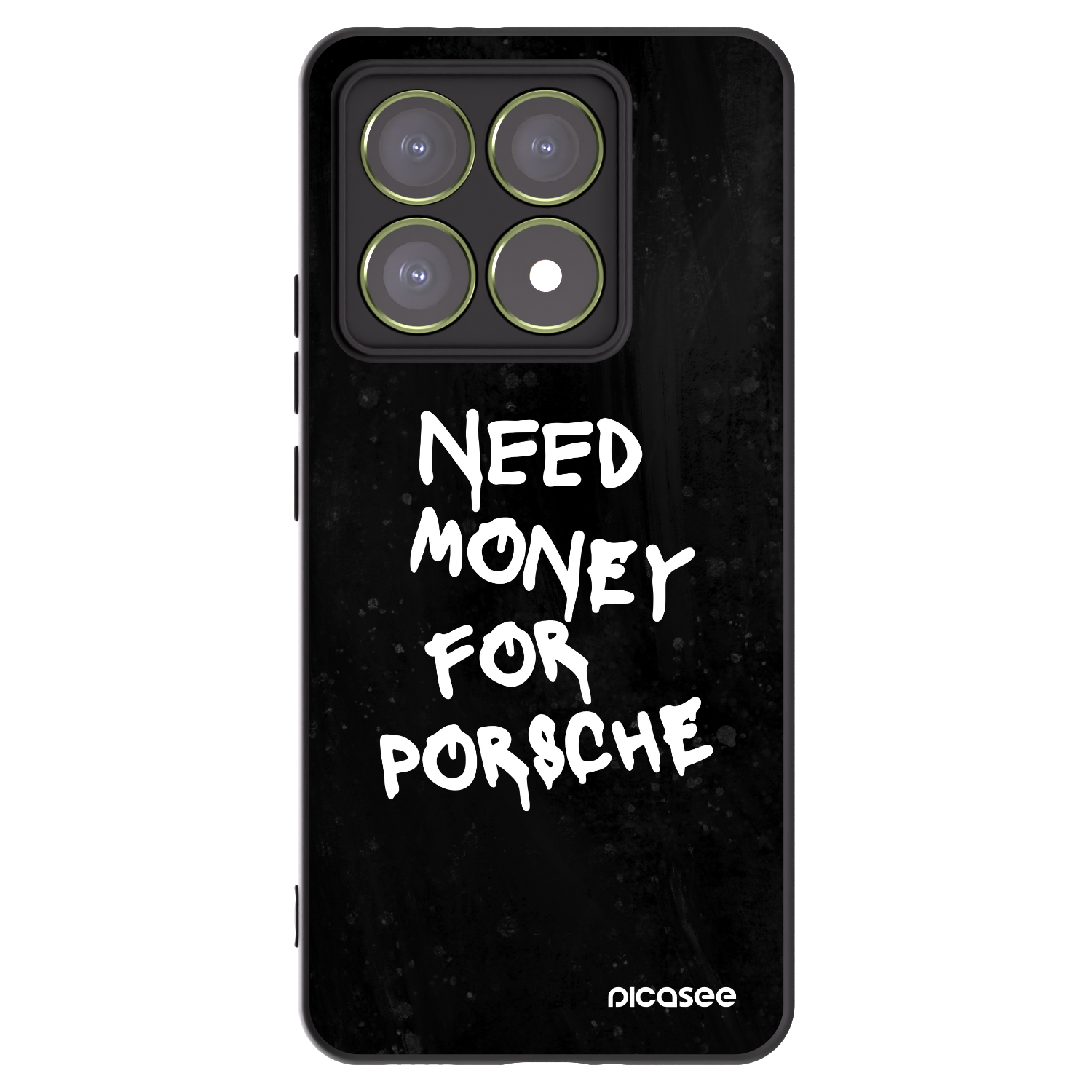 Picasee Xiaomi 14T Hülle - Schwarzes Silikon - Black Dollar