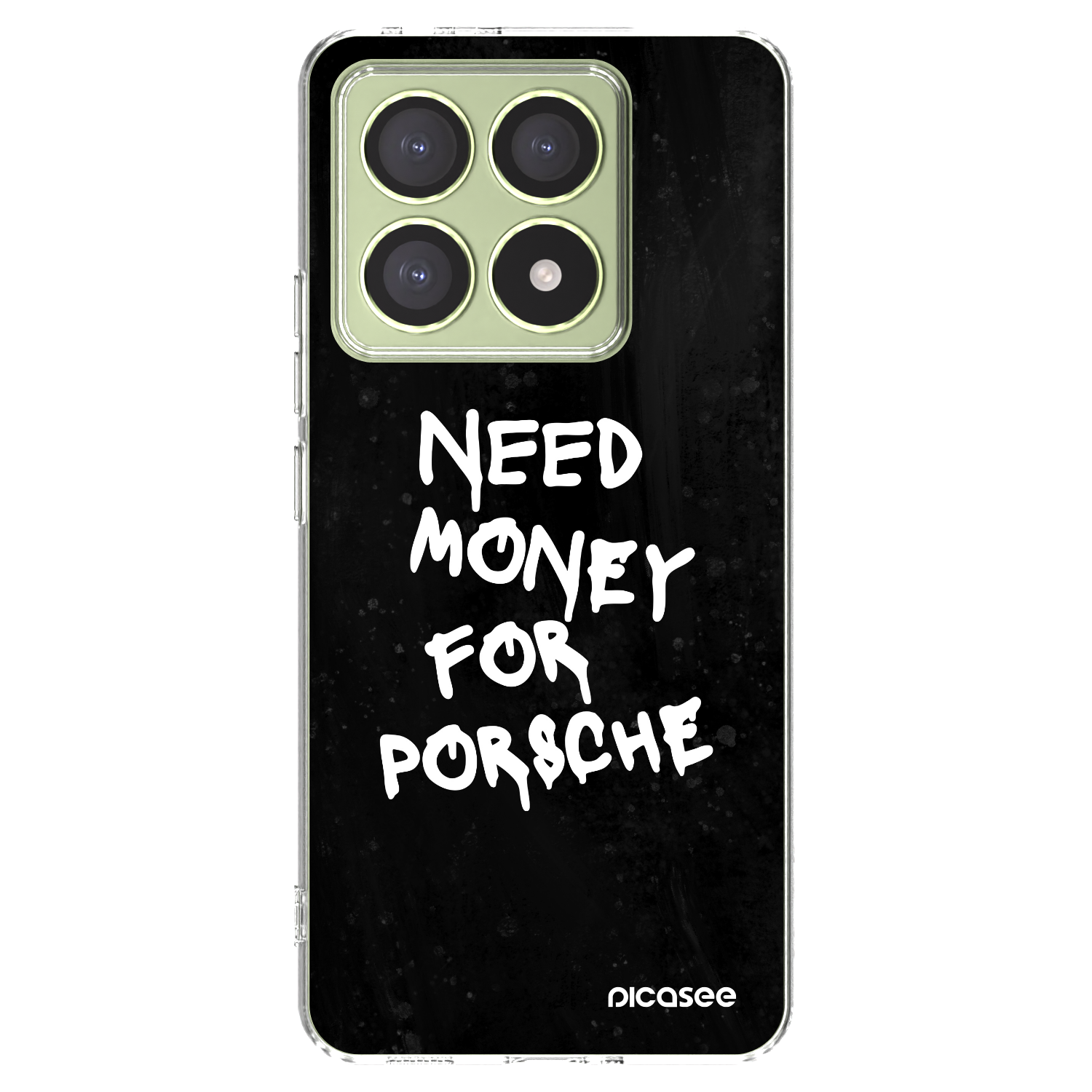 Picasee Xiaomi 14T Hülle - Transparentes Silikon - Black Dollar