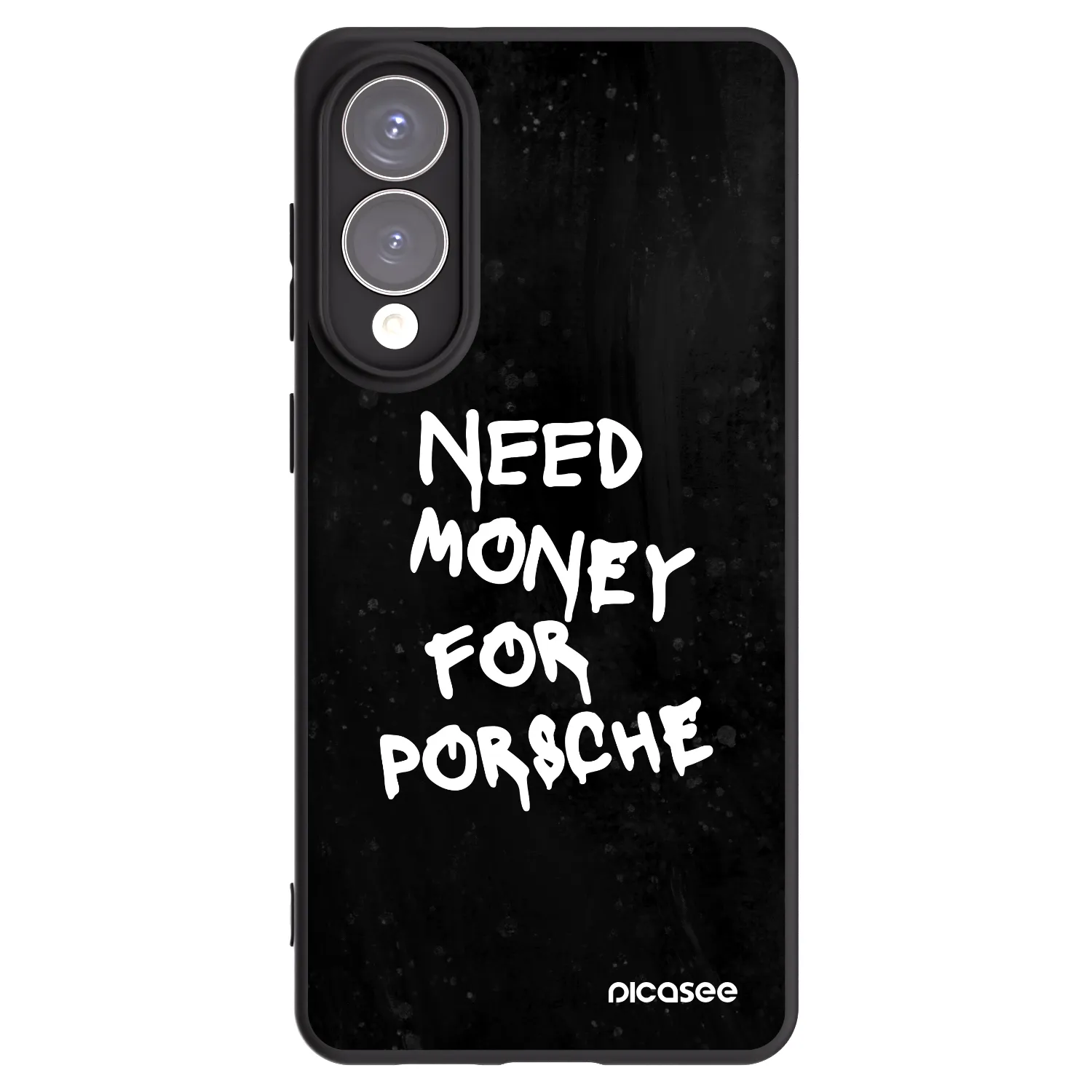 Picasee Samsung Galaxy S25 Edge 5G Hülle - Schwarzes Silikon - Black Dollar