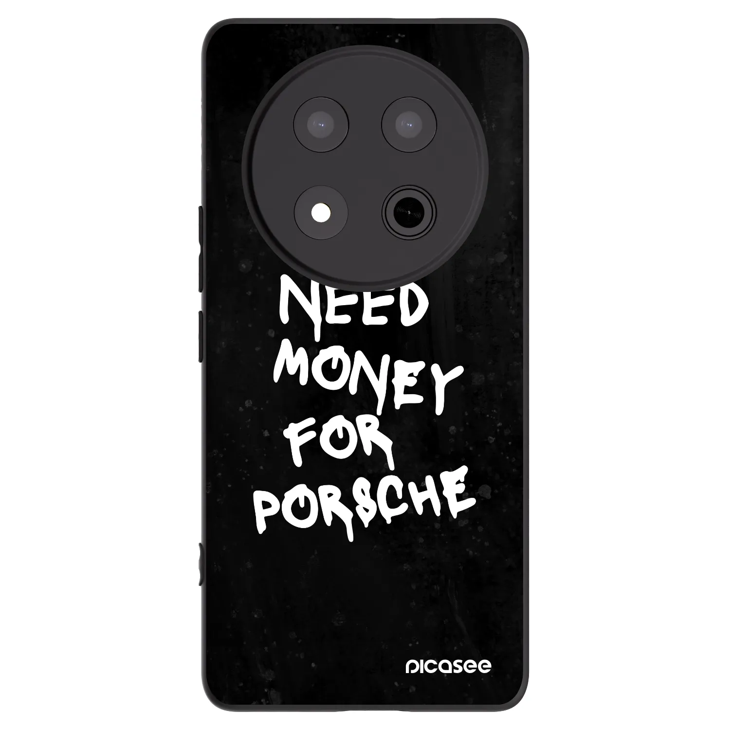 Picasee Honor Magic7 Lite 5G Hülle - Schwarzes Silikon - Black Dollar