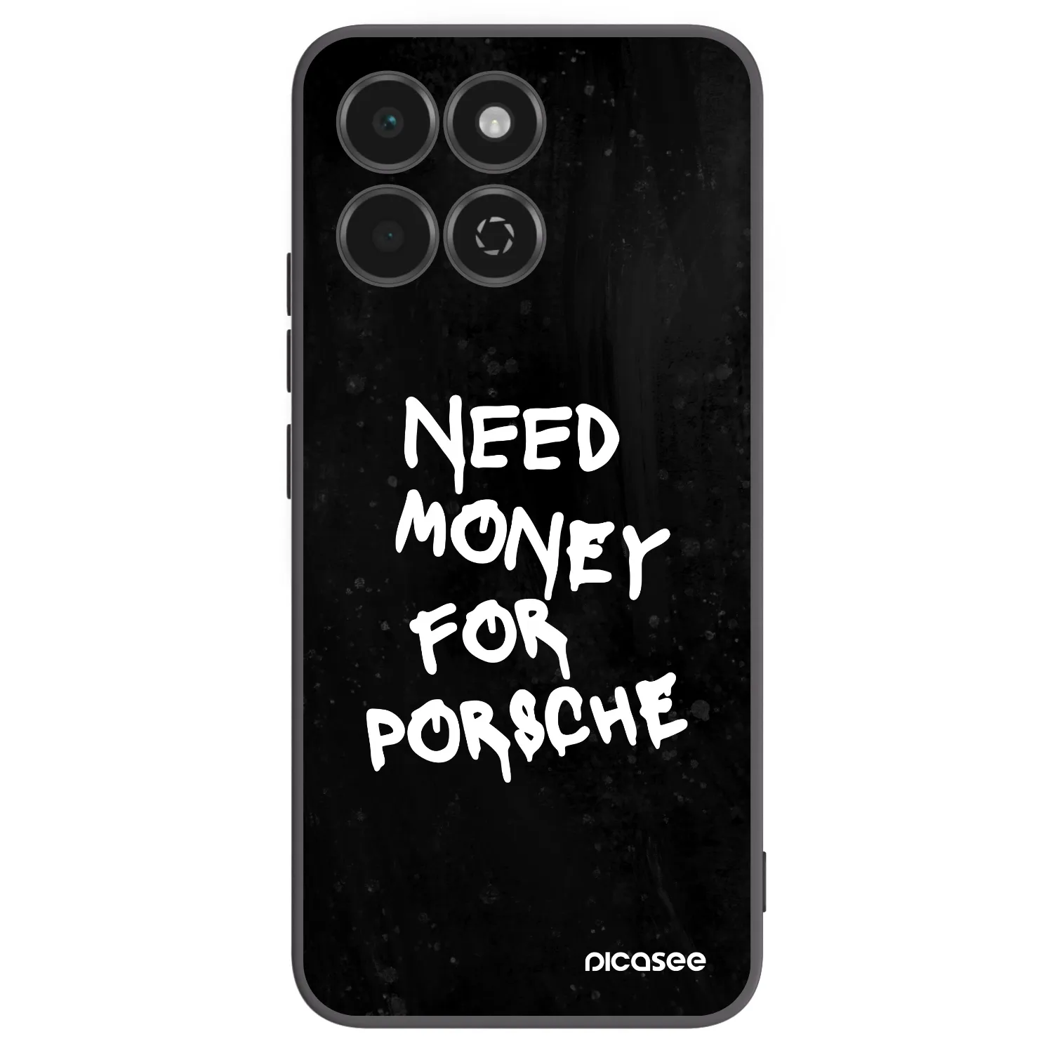 Picasee Honor 200 Smart 5G Hülle - Schwarzes Silikon - Black Dollar