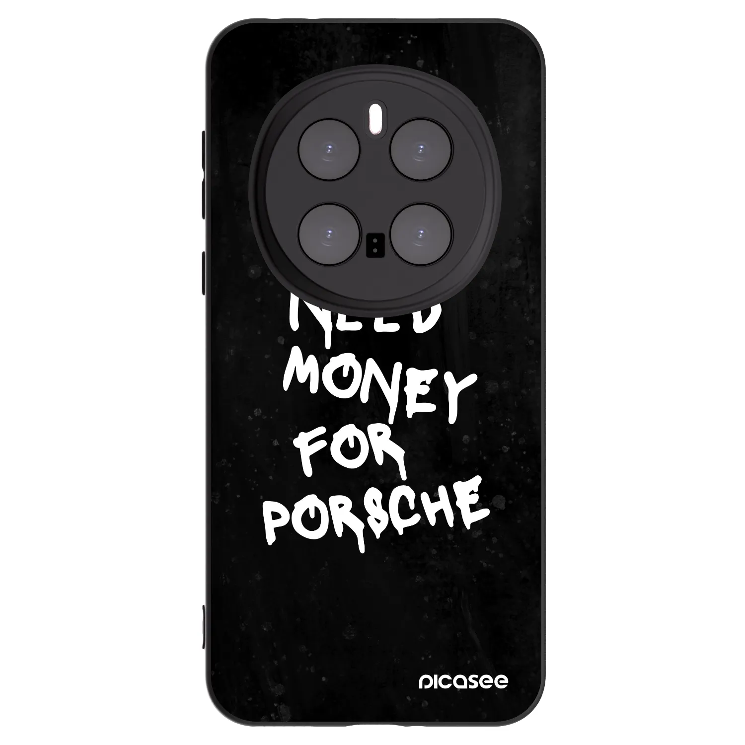 Picasee Honor Magic7 Pro 5G Hülle - Schwarzes Silikon - Black Dollar