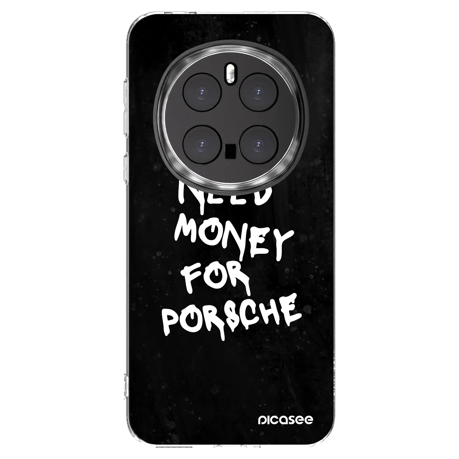 Picasee Honor Magic7 Pro 5G Hülle - Transparentes Silikon - Black Dollar