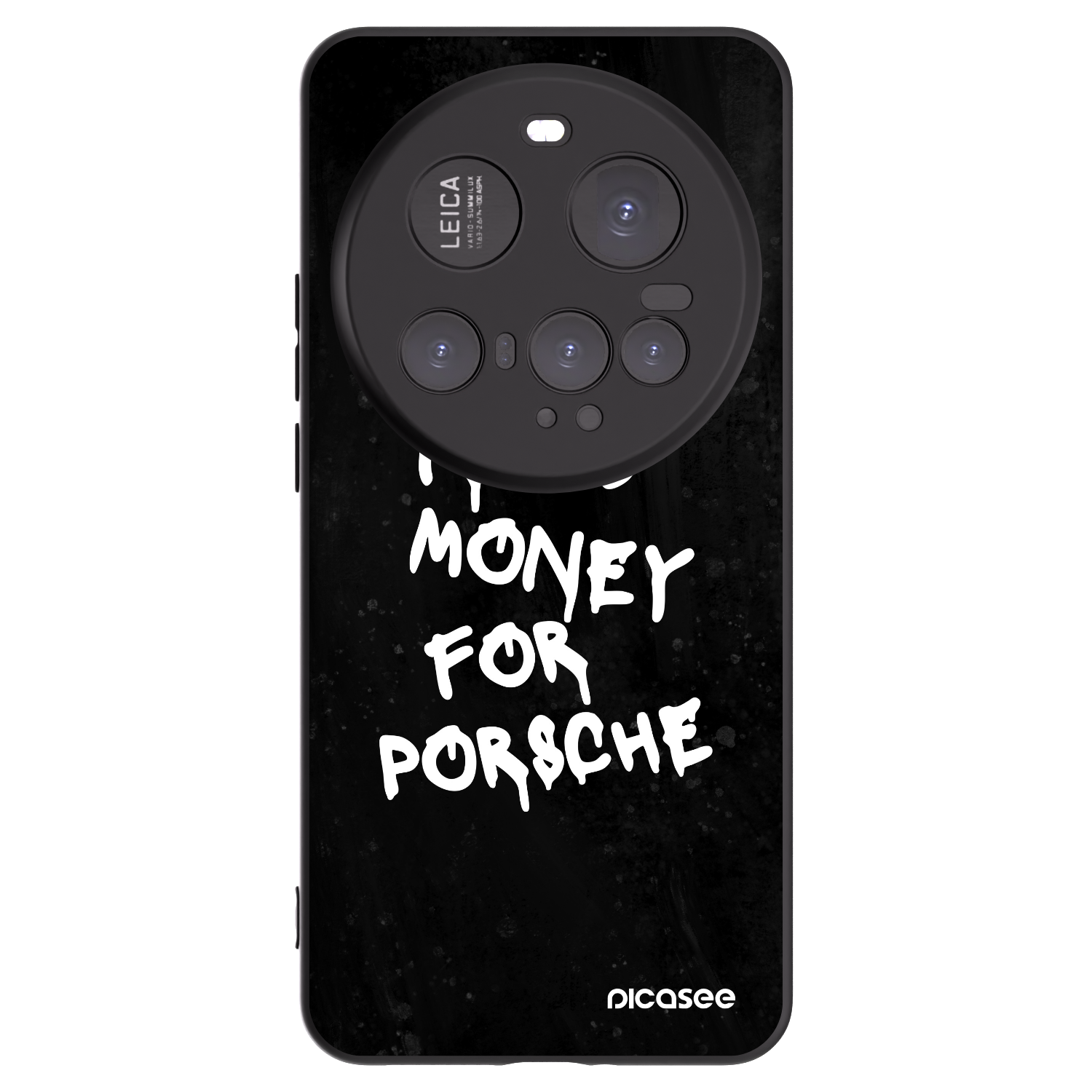 Picasee Xiaomi 15 Ultra Hülle - Schwarzes Silikon - Black Dollar