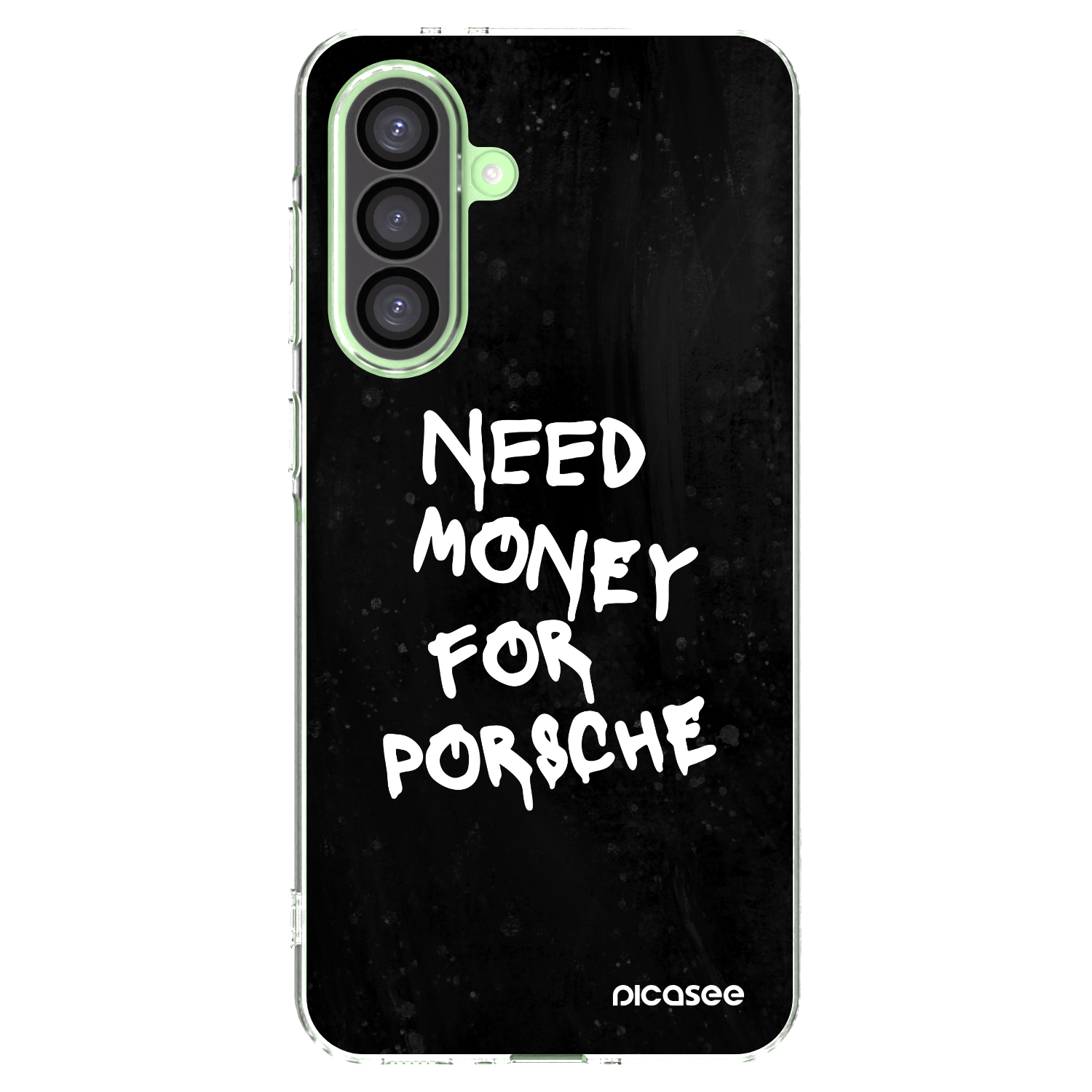 Picasee Samsung Galaxy A26 5G A266B Hülle - Transparentes Silikon - Black Dollar