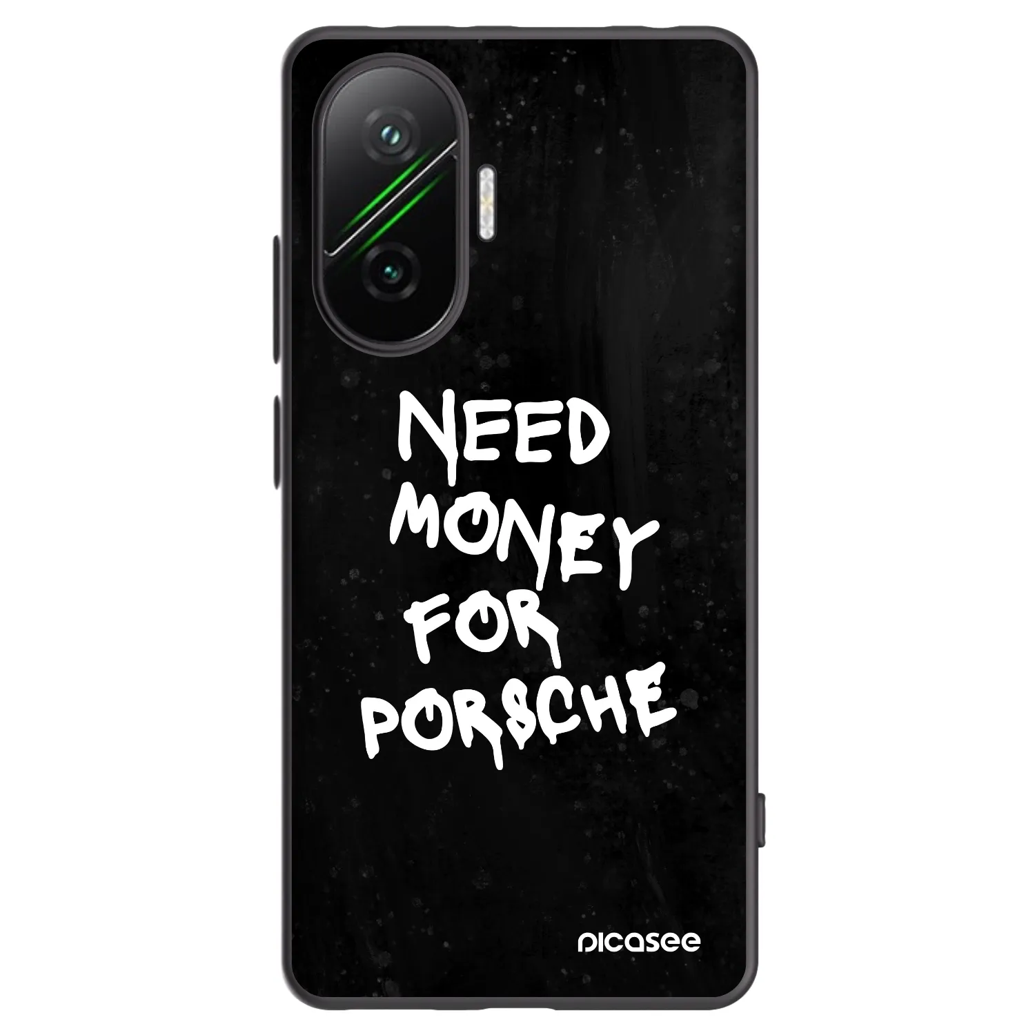 Picasee Xiaomi Poco F7 Pro 5G Hülle - Schwarzes Silikon - Black Dollar