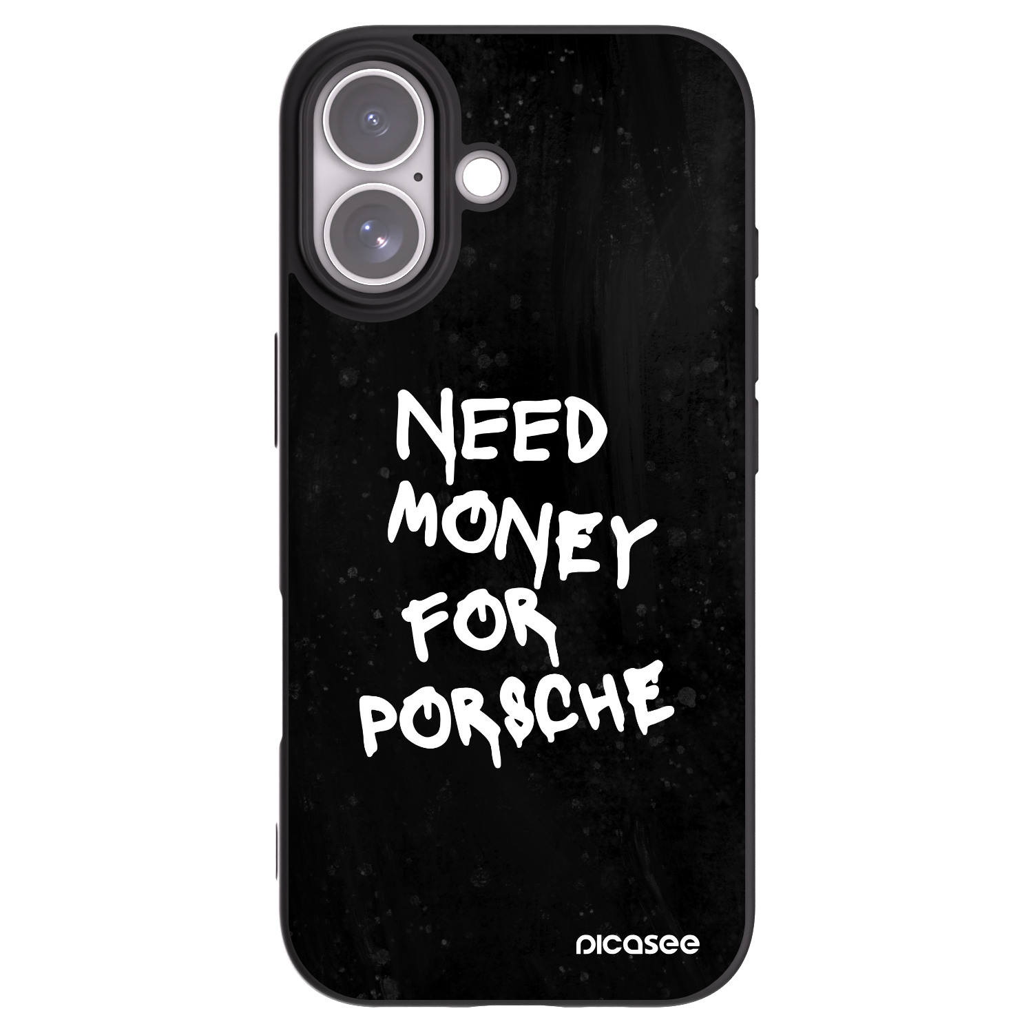 Picasee Apple iPhone 17 Hülle - Schwarzes Silikon - Black Dollar