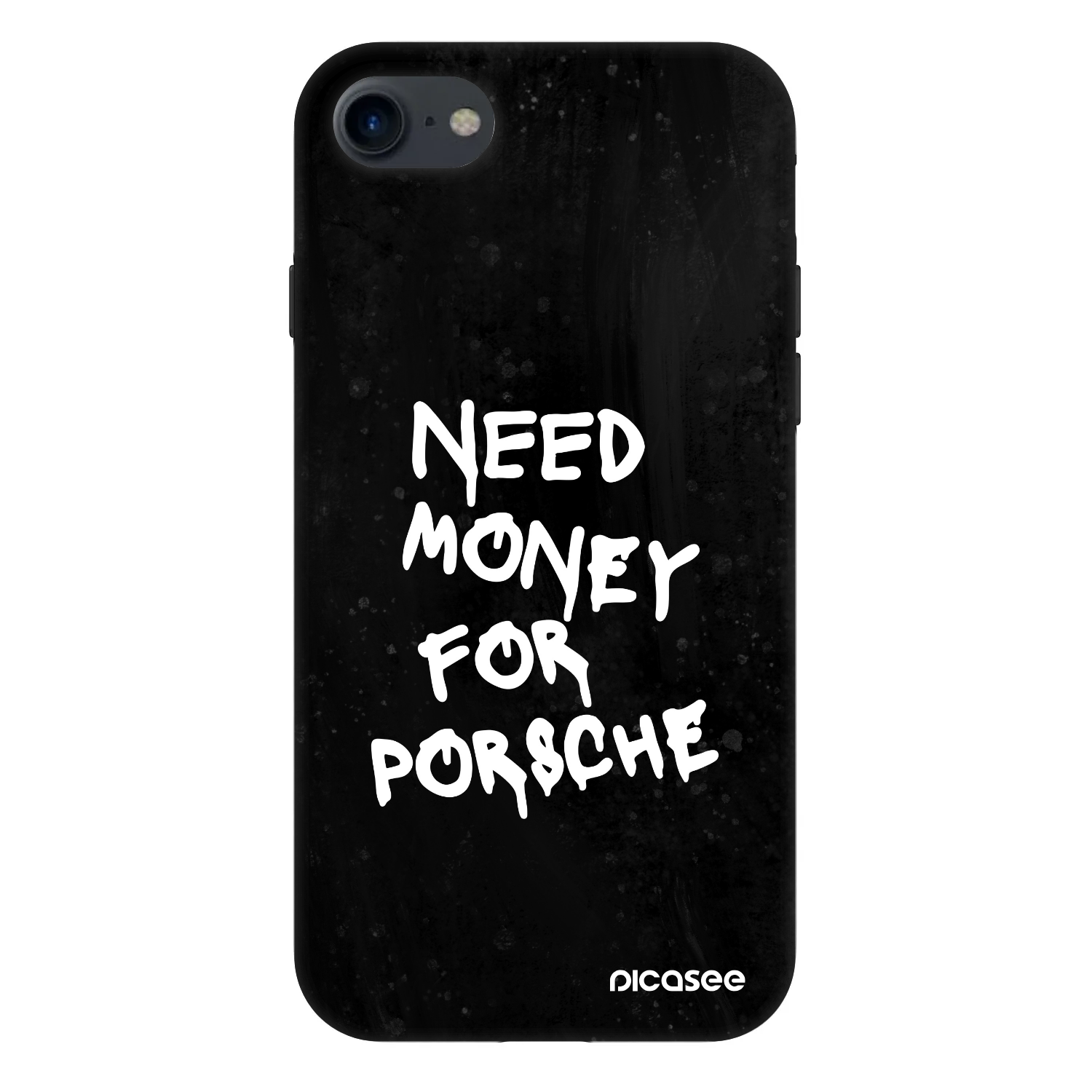 Picasee Fashion Case für Apple iPhone SE 2020 - Black Dollar