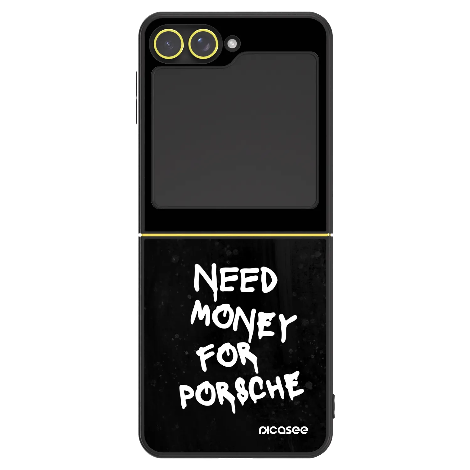 Picasee ULTIMATE CASE für Samsung Galaxy Z Flip7 FE 5G - Black Dollar
