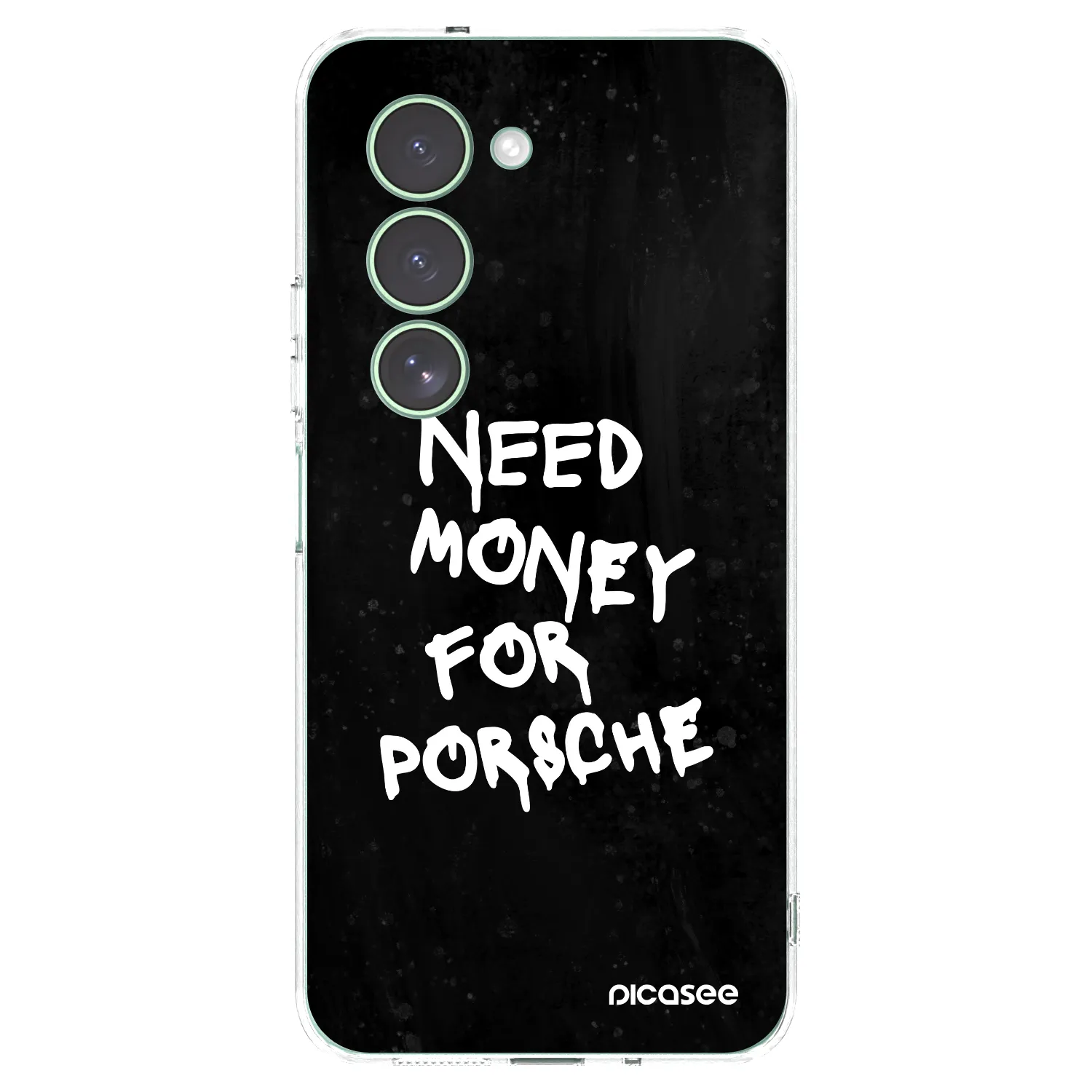 Picasee Xiaomi Redmi 15 5G Hülle - Transparentes Silikon - Black Dollar