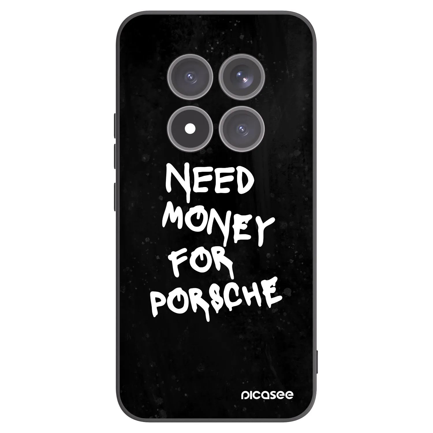 Picasee Xiaomi Redmi Note 15 Pro+ Hülle - Schwarzes Silikon - Black Dollar