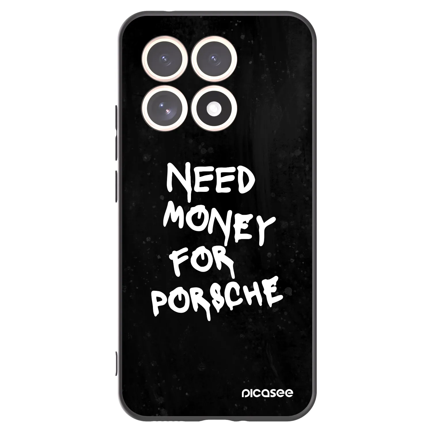Picasee Xiaomi 15T Hülle - Schwarzes Silikon - Black Dollar