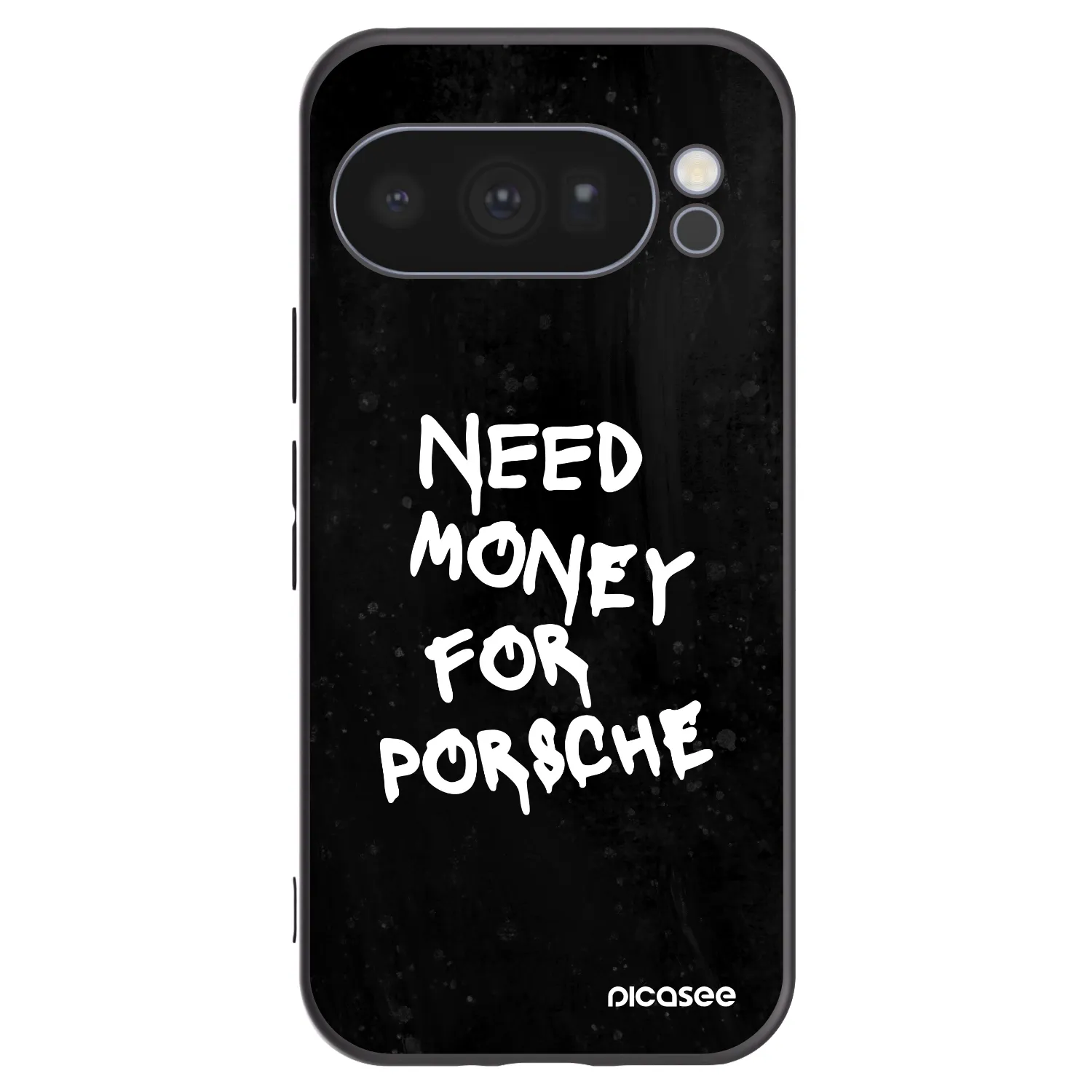 Picasee Google Pixel 10 Pro Hülle - Schwarzes Silikon - Black Dollar