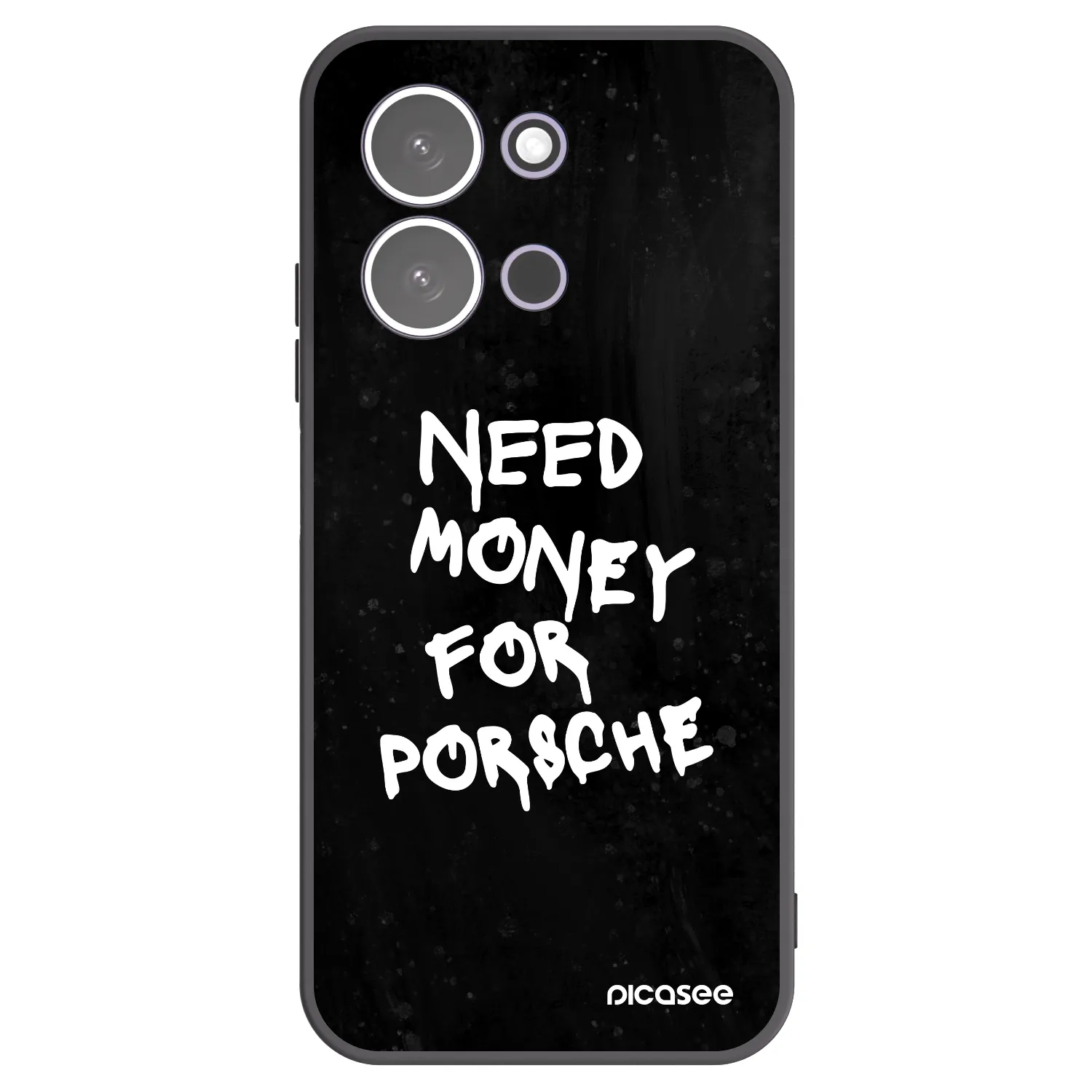 Picasee Xiaomi Redmi 15C 5G Hülle - Schwarzes Silikon - Black Dollar