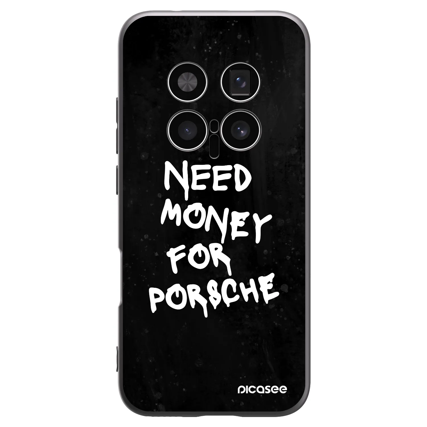 Picasee Honor Magic8 Pro 5G Hülle - Schwarzes Silikon - Black Dollar