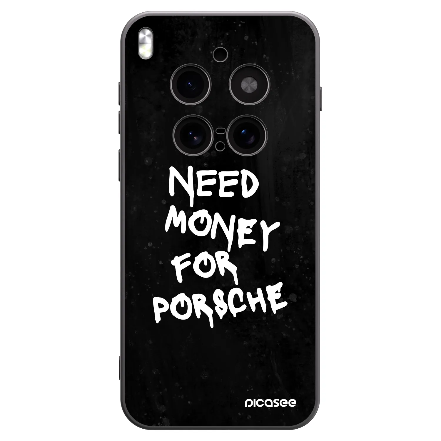 Picasee Vivo X300 Pro Hülle - Schwarzes Silikon - Black Dollar