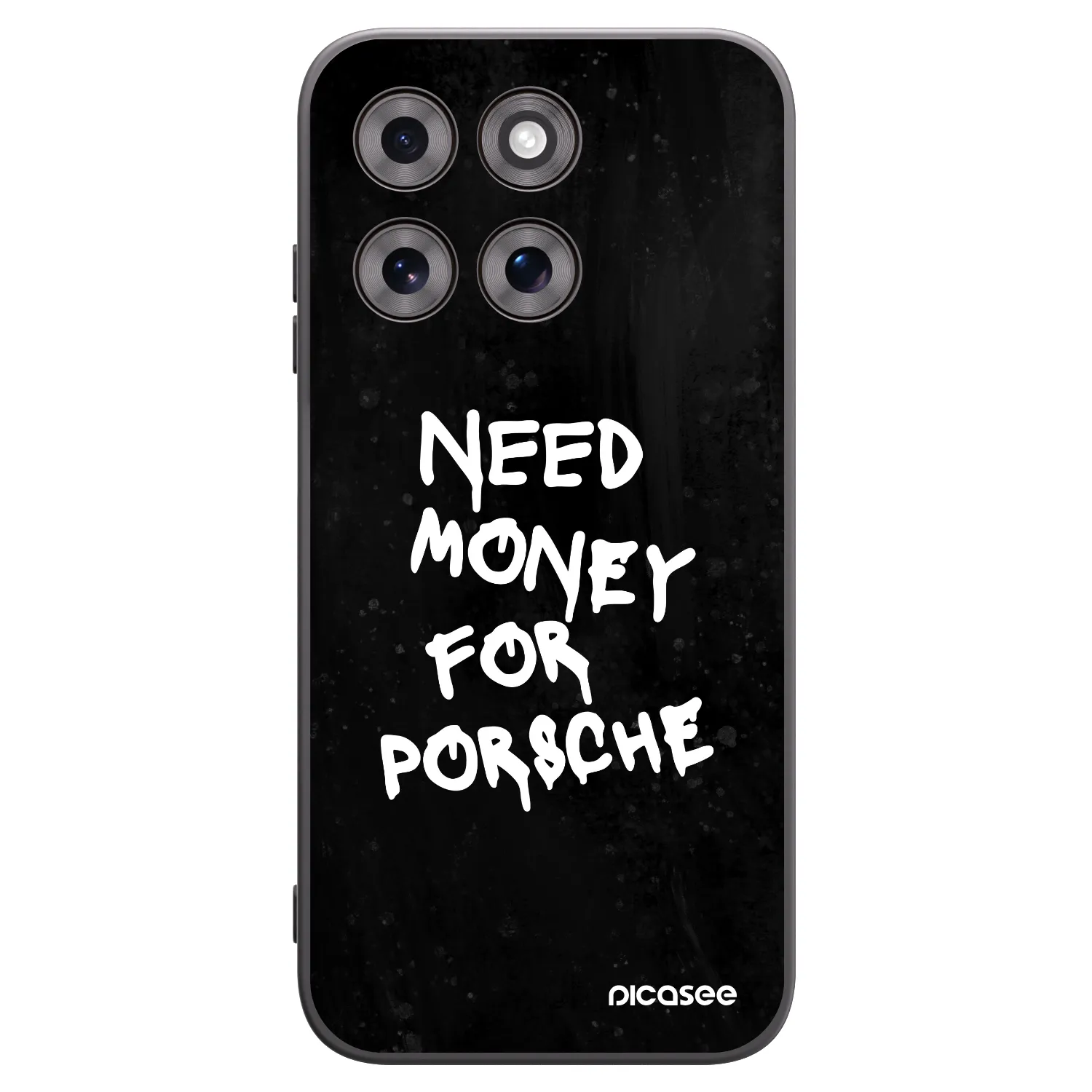 Picasee Motorola Moto G77 Hülle - Schwarzes Silikon - Black Dollar