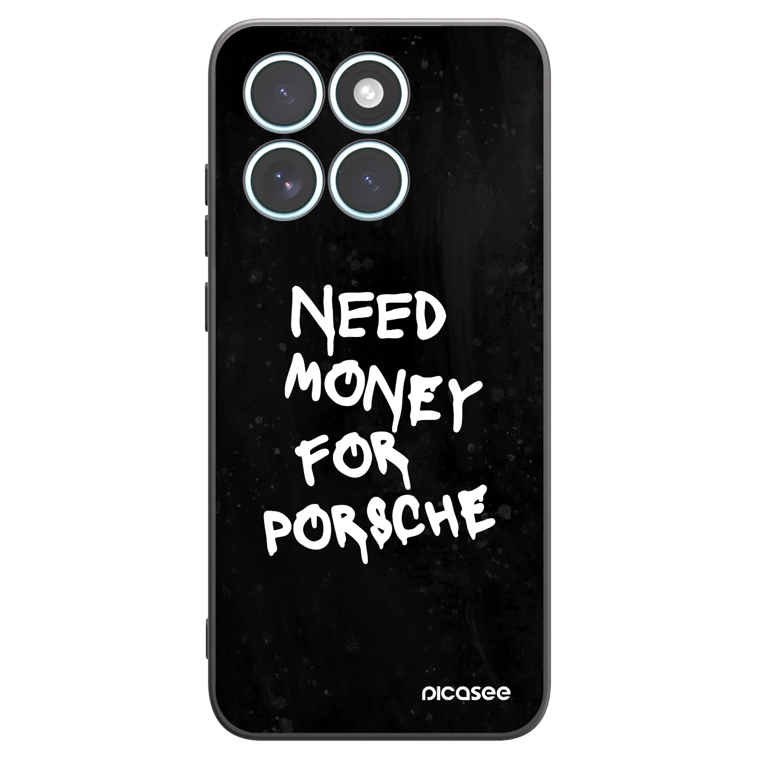Picasee Motorola Edge 70 Fusion Hülle - Schwarzes Silikon - Black Dollar